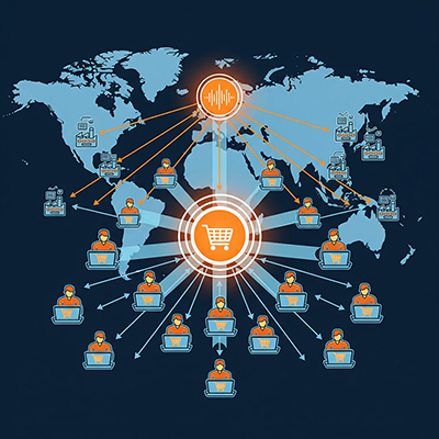 Centralised controlled web-to-print